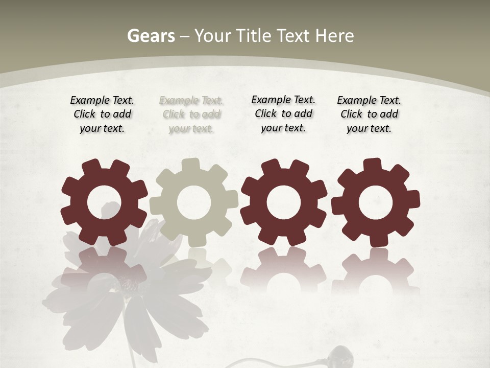 Retro Brown Weathered PowerPoint Template