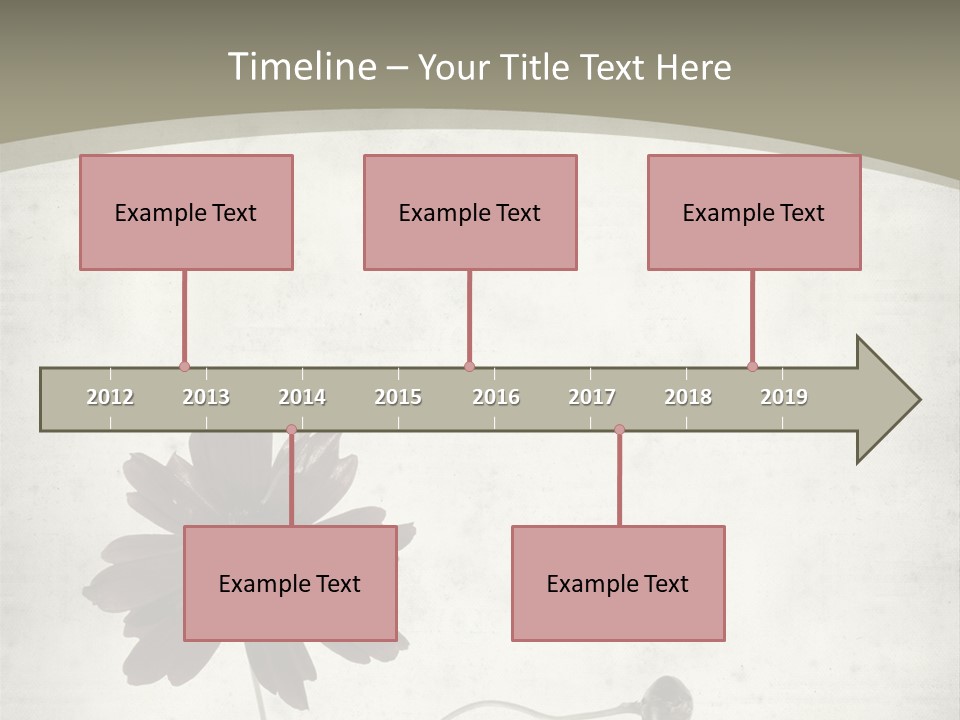 Retro Brown Weathered PowerPoint Template