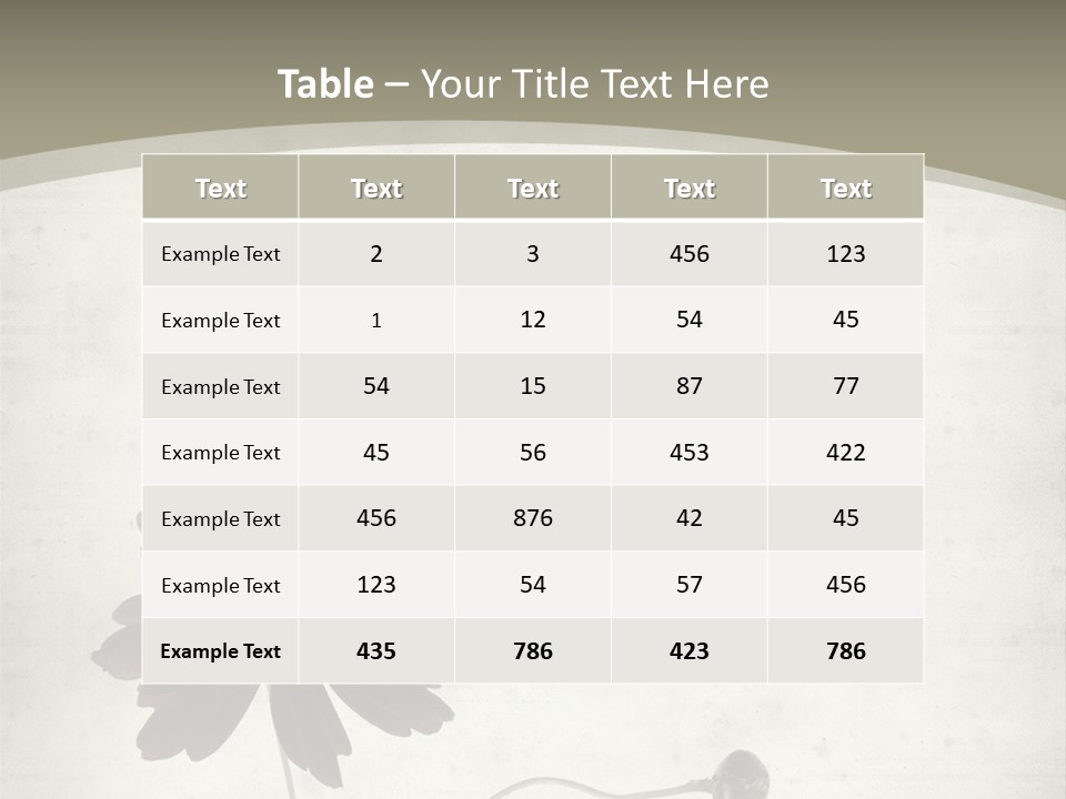 Retro Brown Weathered PowerPoint Template