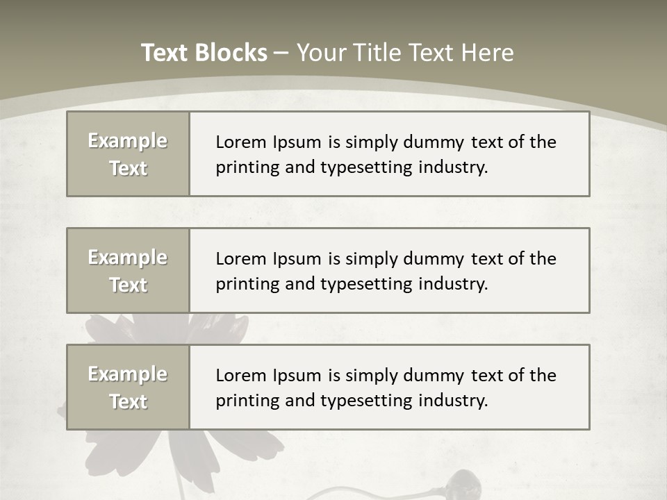 Retro Brown Weathered PowerPoint Template