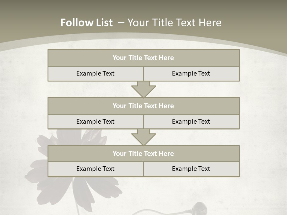 Retro Brown Weathered PowerPoint Template