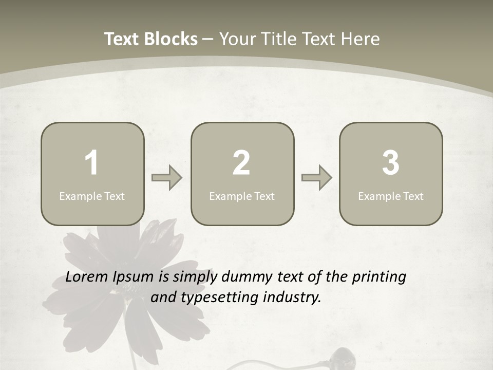 Retro Brown Weathered PowerPoint Template