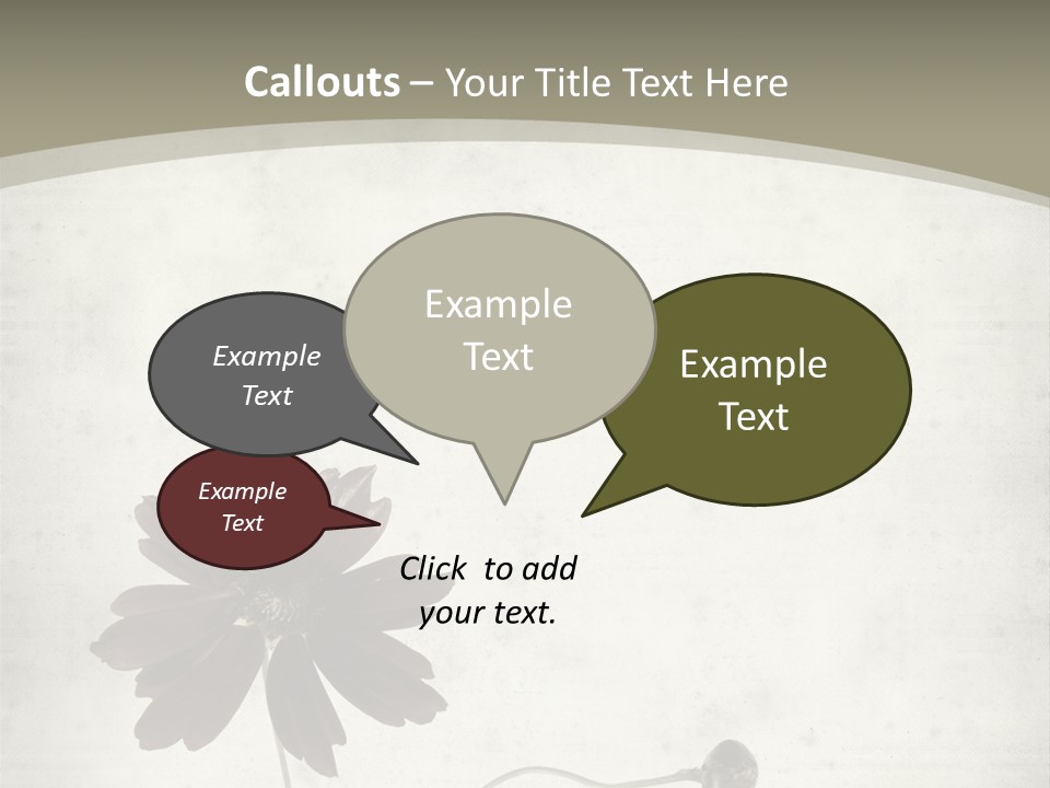 Retro Brown Weathered PowerPoint Template