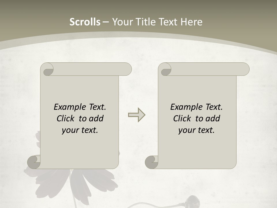 Retro Brown Weathered PowerPoint Template
