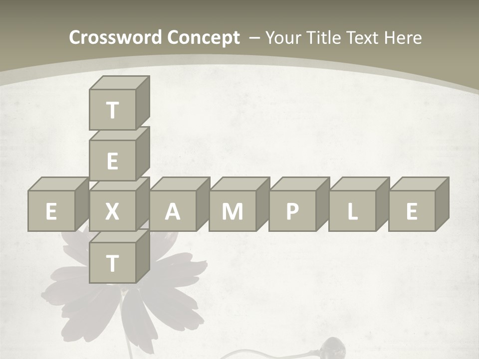 Retro Brown Weathered PowerPoint Template