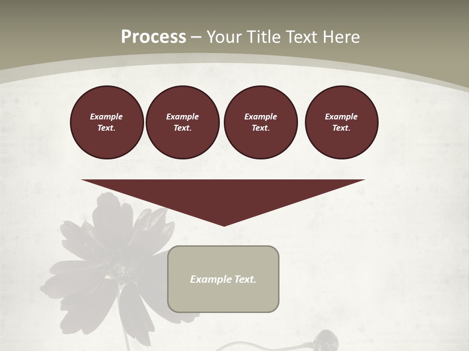 Retro Brown Weathered PowerPoint Template