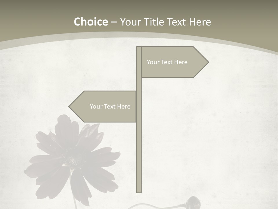 Retro Brown Weathered PowerPoint Template