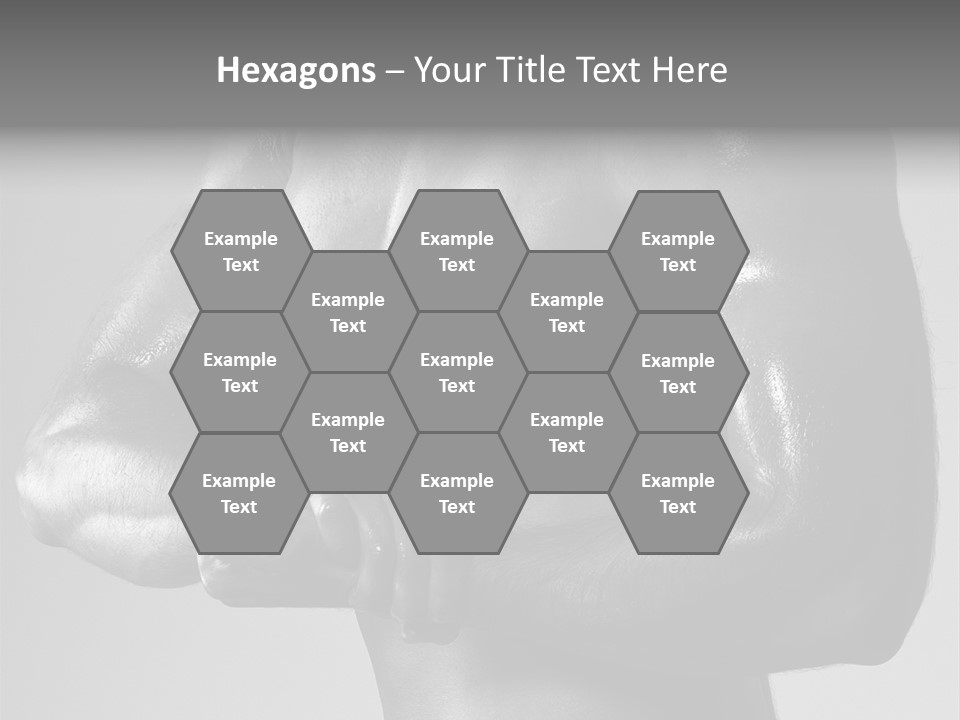 Male Flexing PowerPoint Template