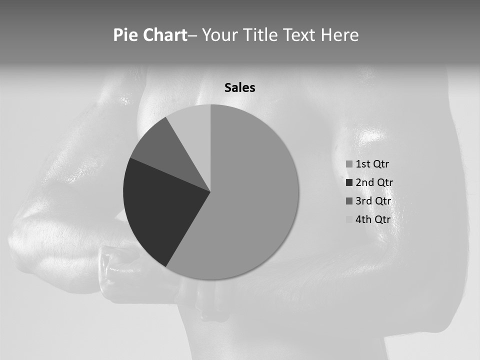 Male Flexing PowerPoint Template