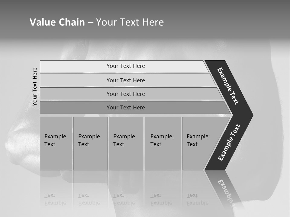 Male Flexing PowerPoint Template