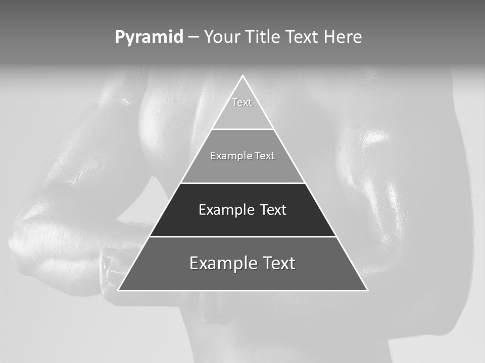 Male Flexing PowerPoint Template