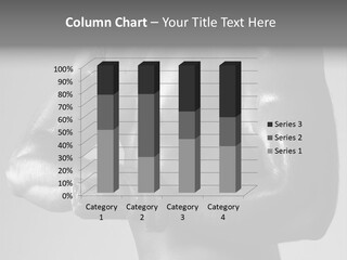 Male Flexing PowerPoint Template