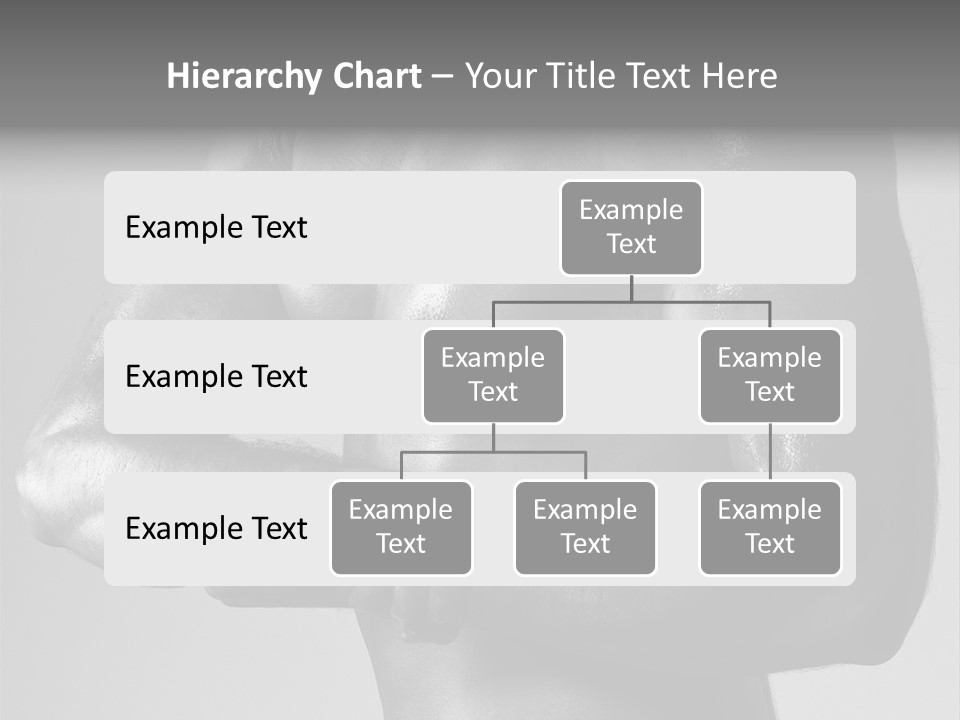 Male Flexing PowerPoint Template