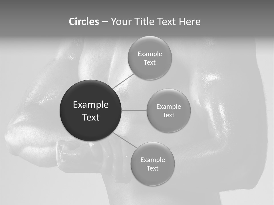 Male Flexing PowerPoint Template