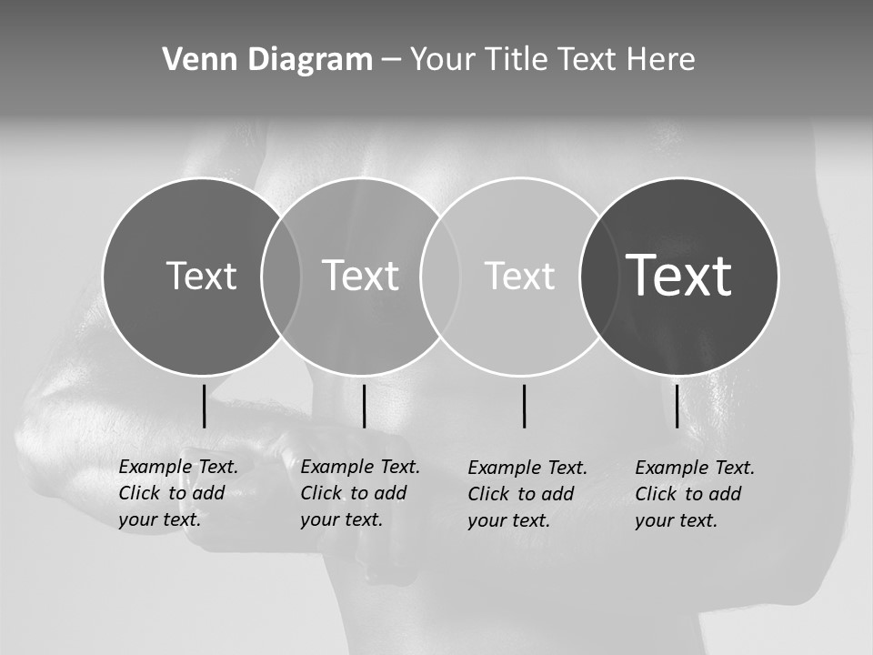 Male Flexing PowerPoint Template