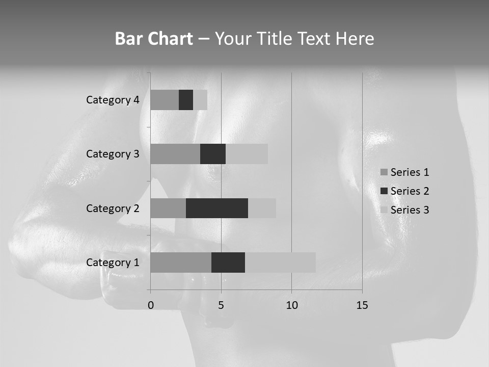 Male Flexing PowerPoint Template
