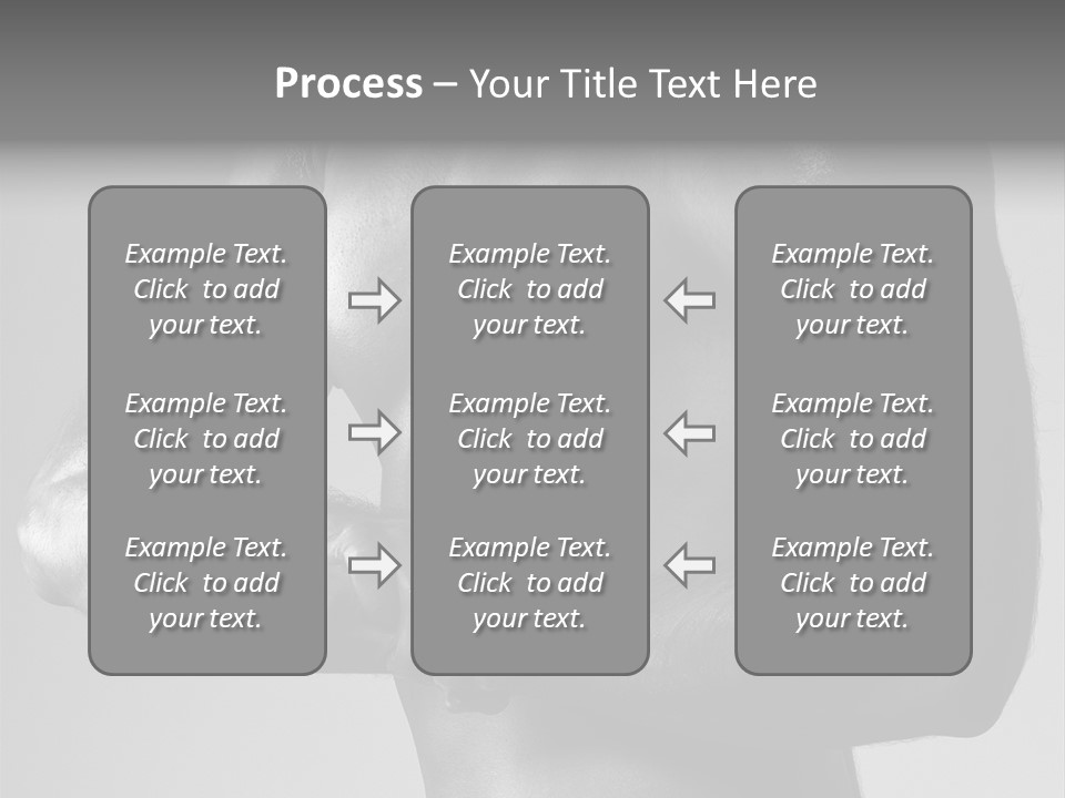 Male Flexing PowerPoint Template