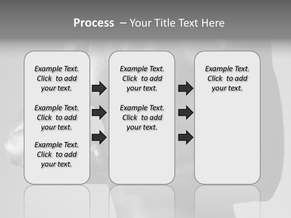 Male Flexing PowerPoint Template