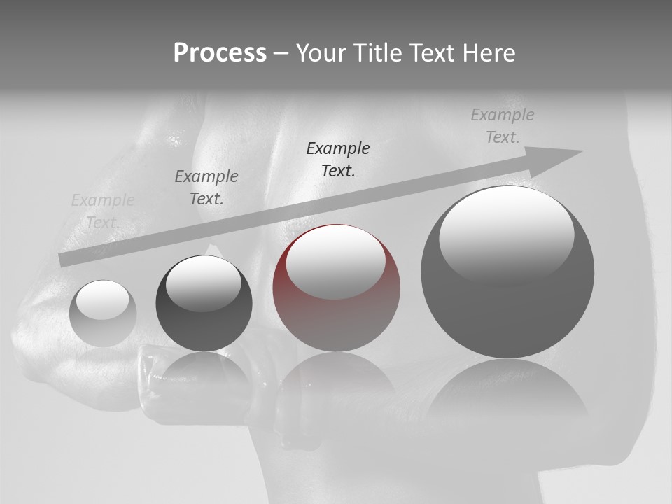 Male Flexing PowerPoint Template