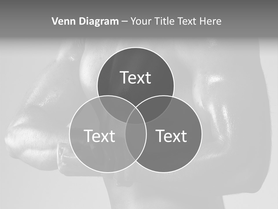 Male Flexing PowerPoint Template