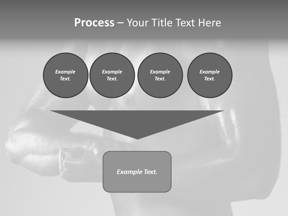 Male Flexing PowerPoint Template