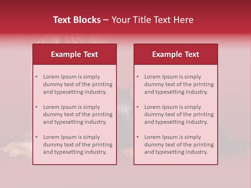 Yorkshire Terrier PowerPoint Template