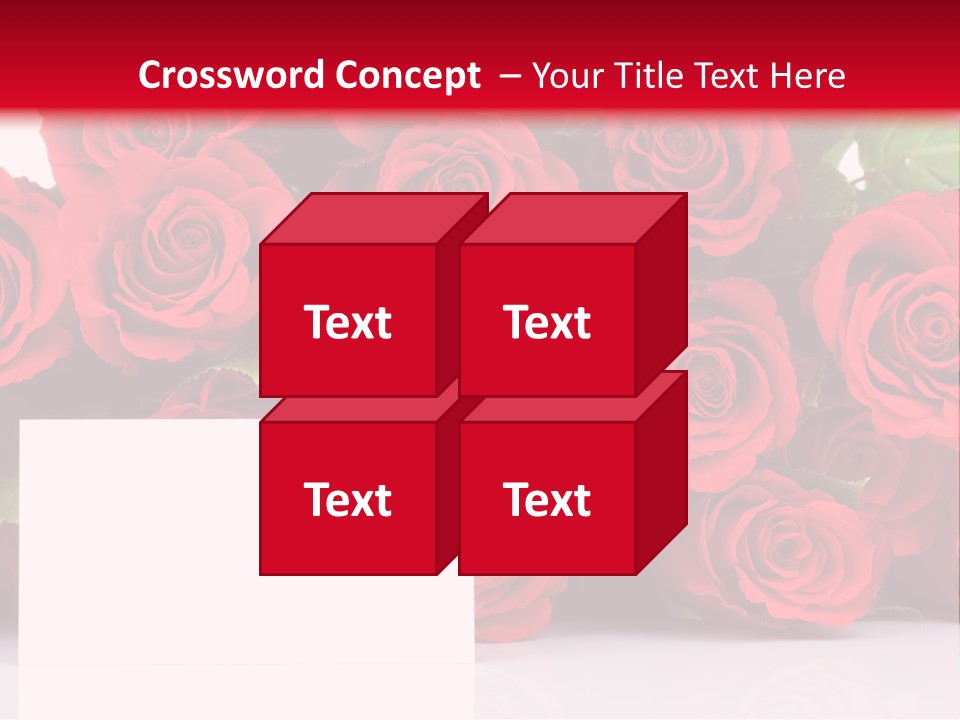 Red Rose PowerPoint Template