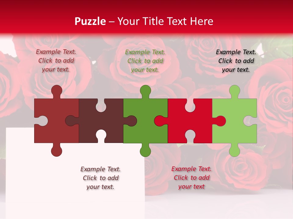 Red Rose PowerPoint Template