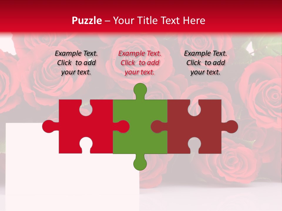 Red Rose PowerPoint Template