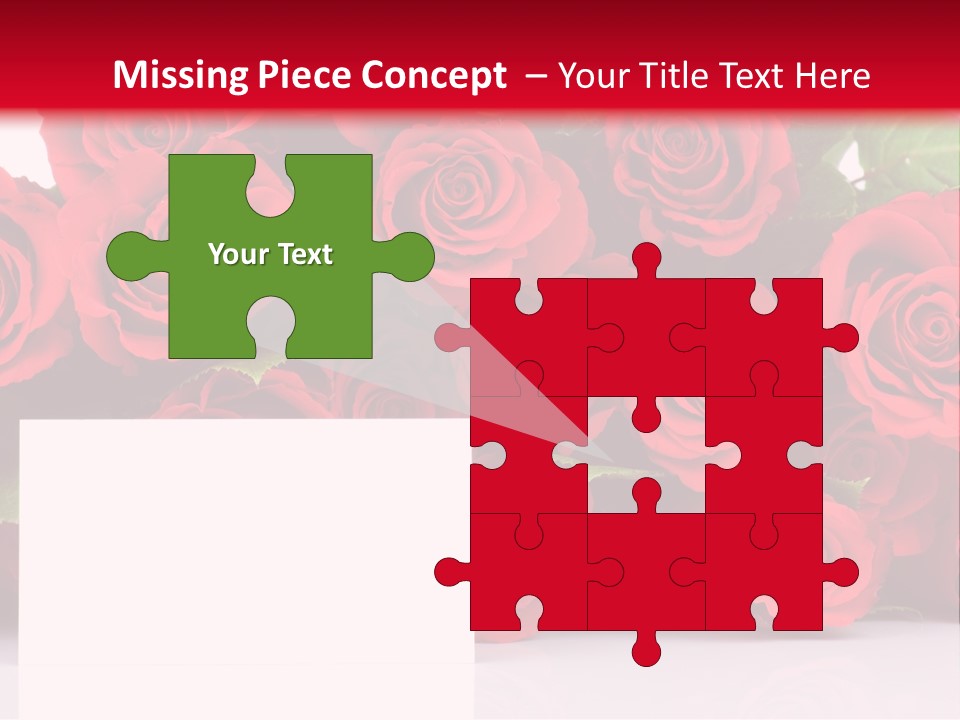 Red Rose PowerPoint Template