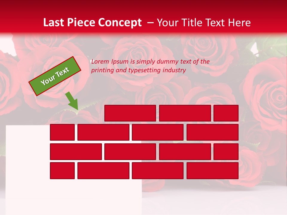 Red Rose PowerPoint Template