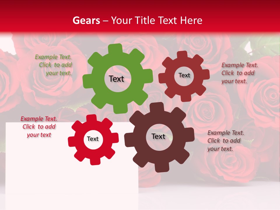 Red Rose PowerPoint Template