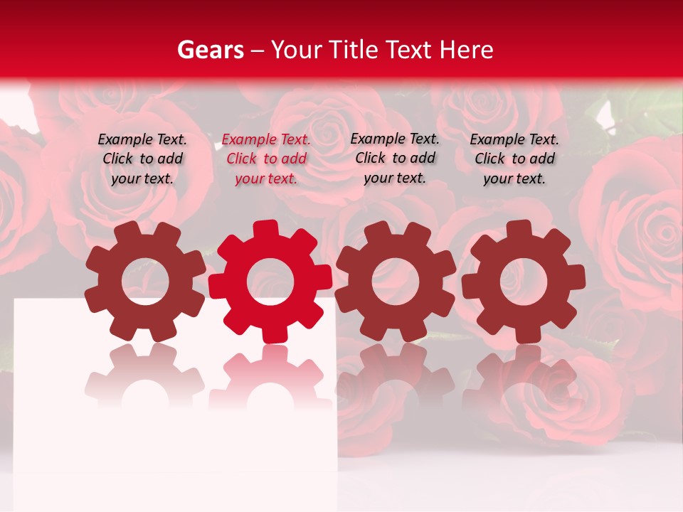 Red Rose PowerPoint Template