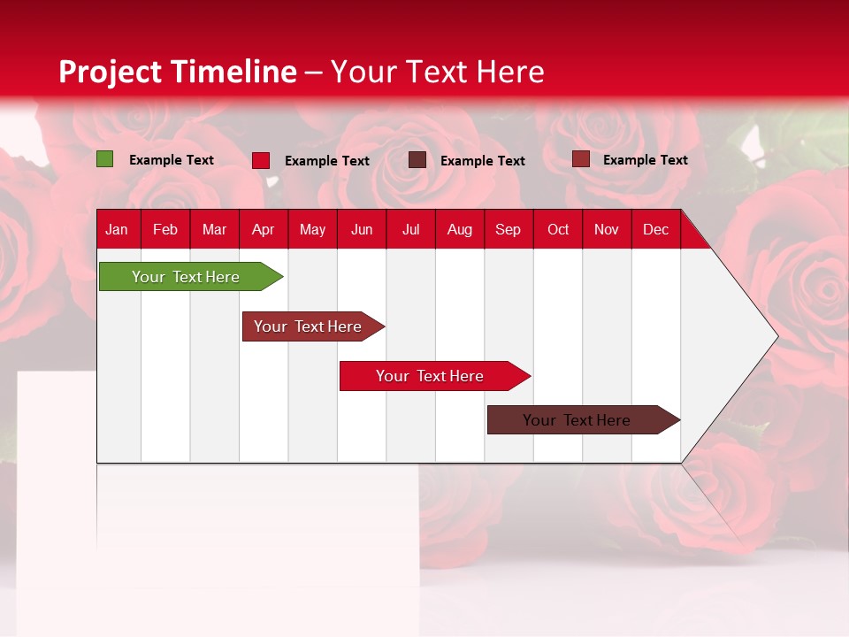 Red Rose PowerPoint Template