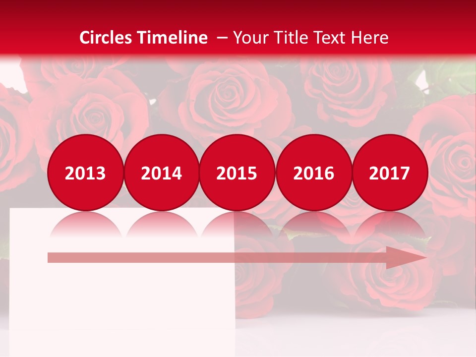 Red Rose PowerPoint Template