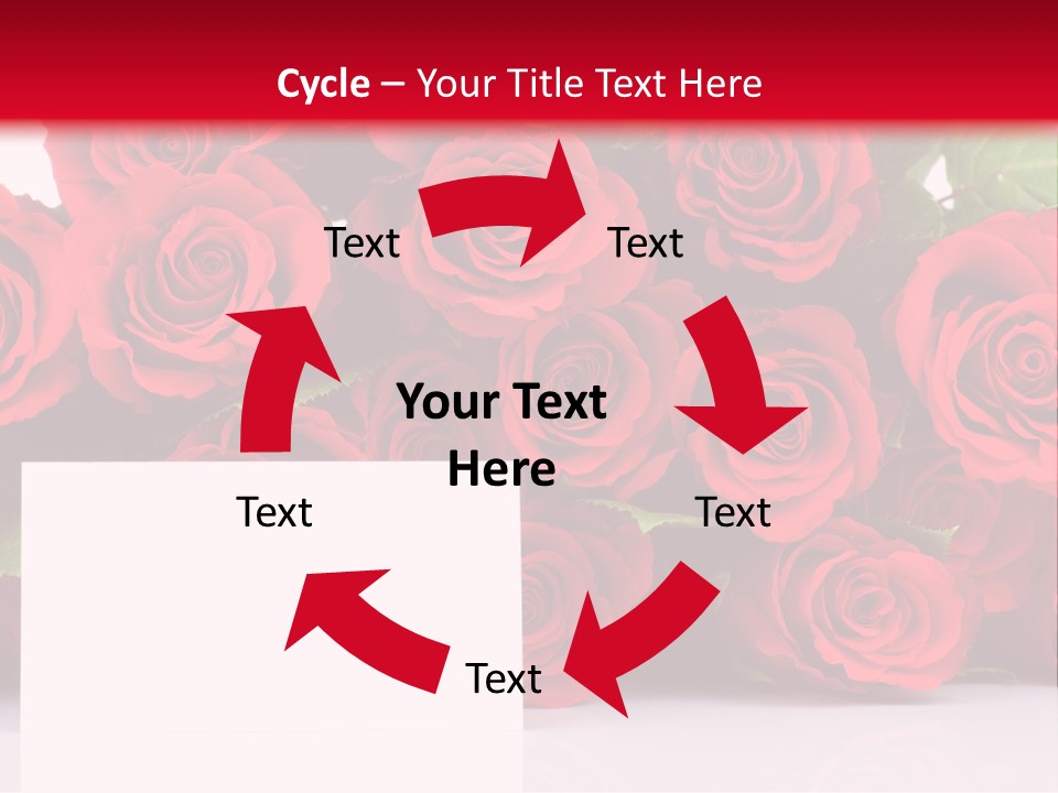 Red Rose PowerPoint Template