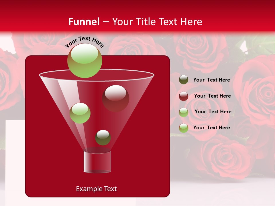 Red Rose PowerPoint Template