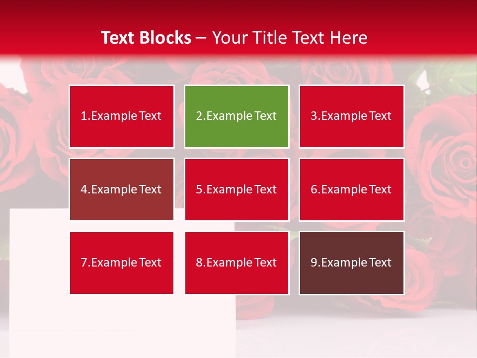 Red Rose PowerPoint Template