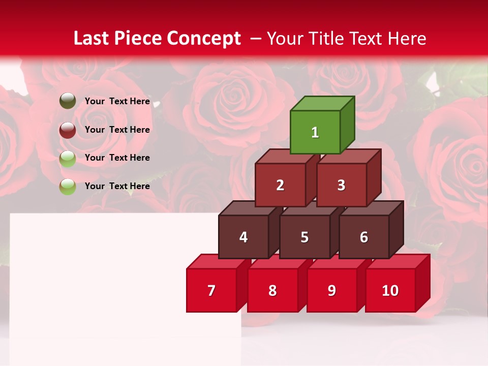 Red Rose PowerPoint Template