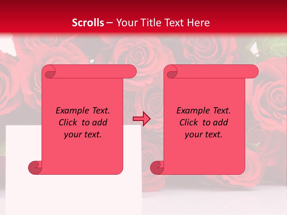 Red Rose PowerPoint Template