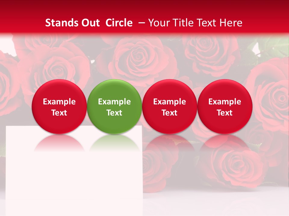 Red Rose PowerPoint Template