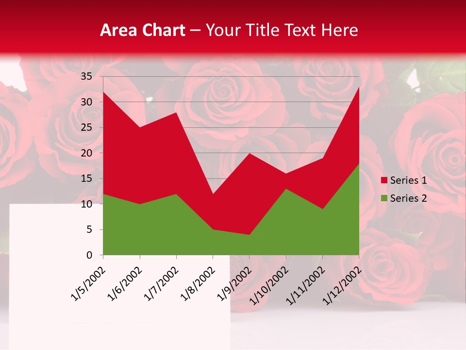Red Rose PowerPoint Template