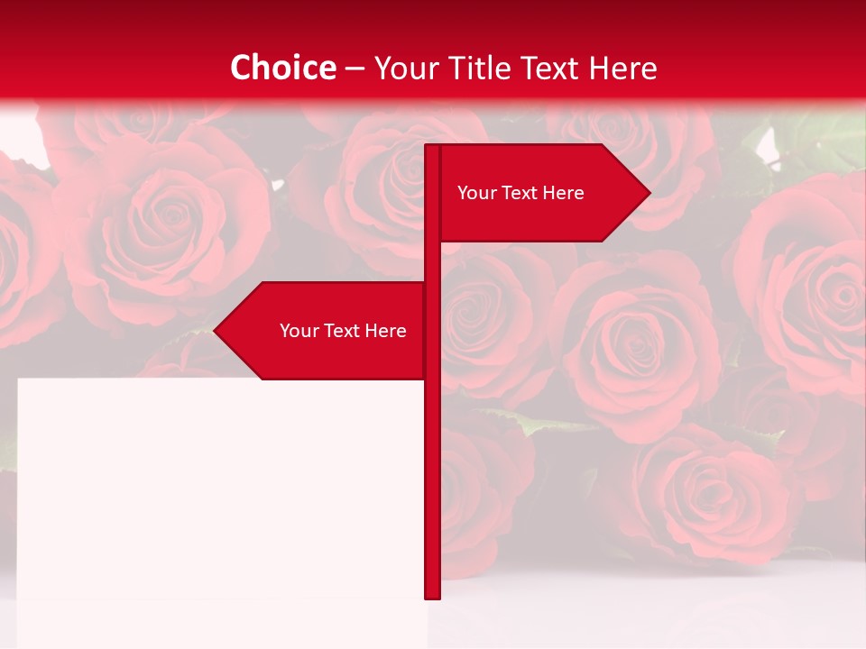Red Rose PowerPoint Template