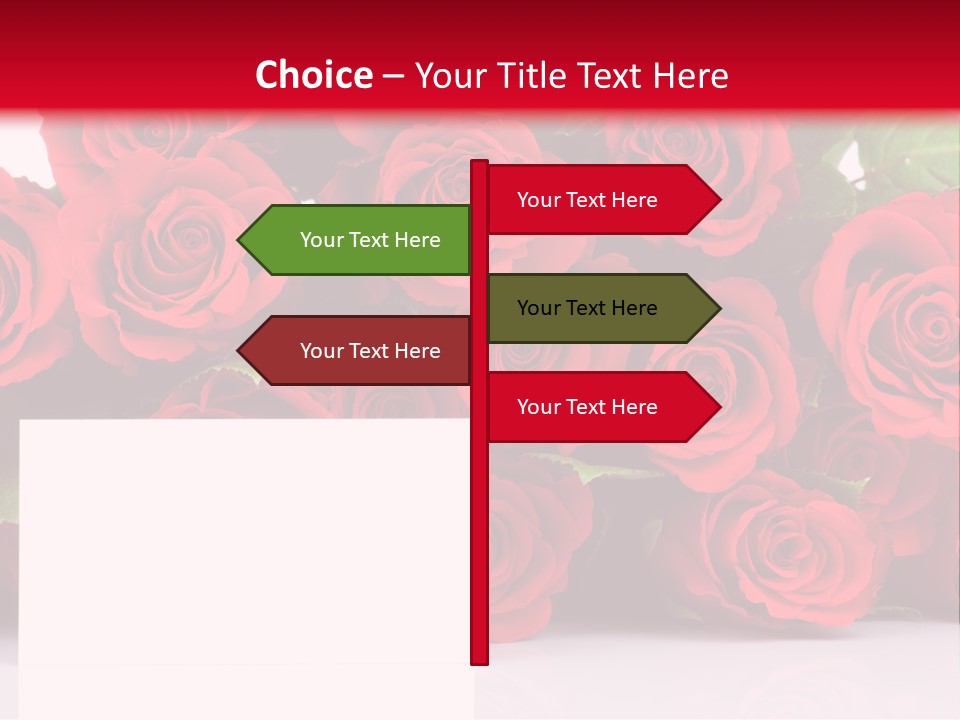Red Rose PowerPoint Template