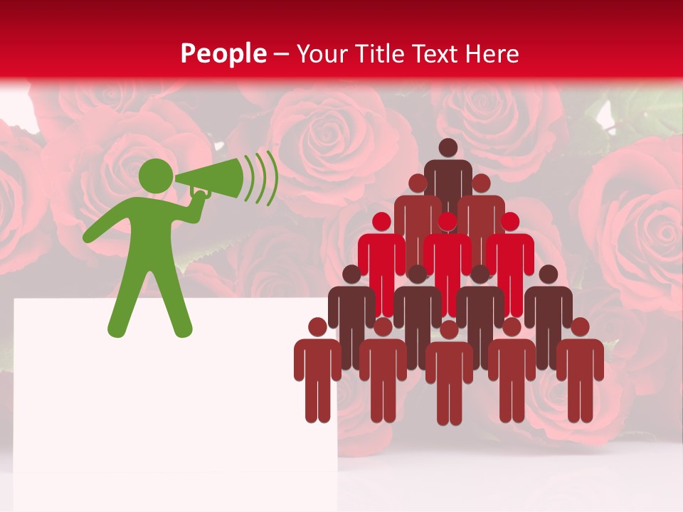 Red Rose PowerPoint Template