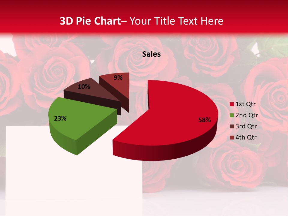 Red Rose PowerPoint Template