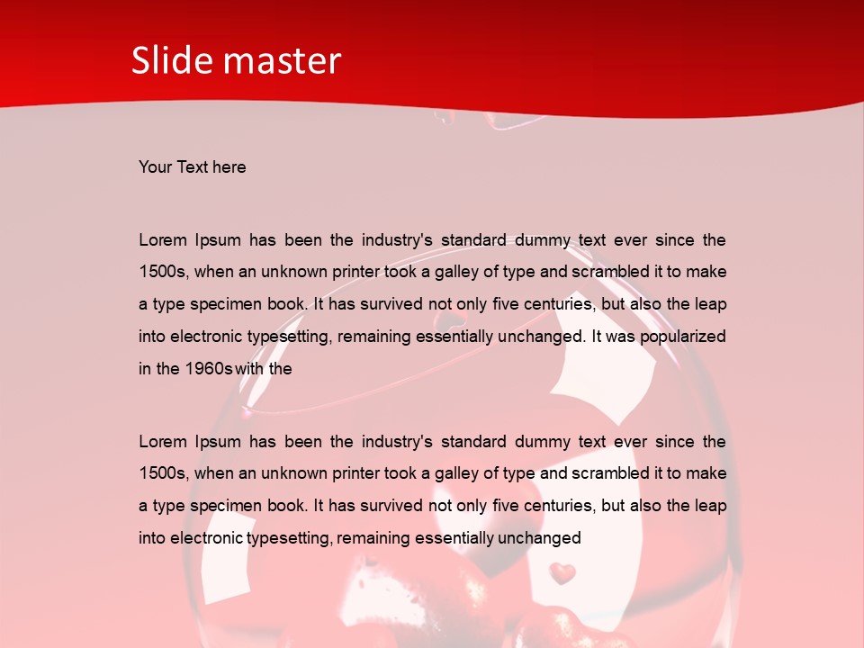 Valentine Angle Saint PowerPoint Template