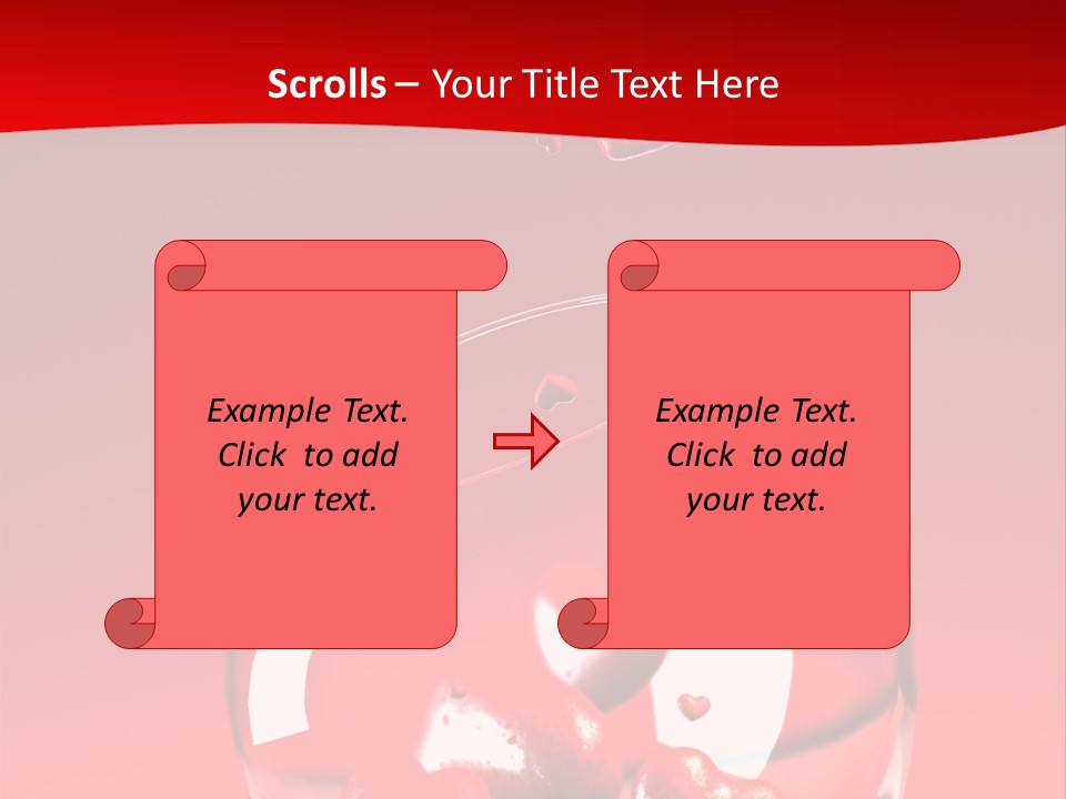 Valentine Angle Saint PowerPoint Template