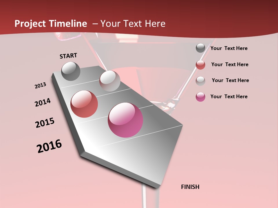 View Concept Pour PowerPoint Template