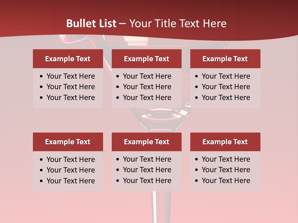 View Concept Pour PowerPoint Template